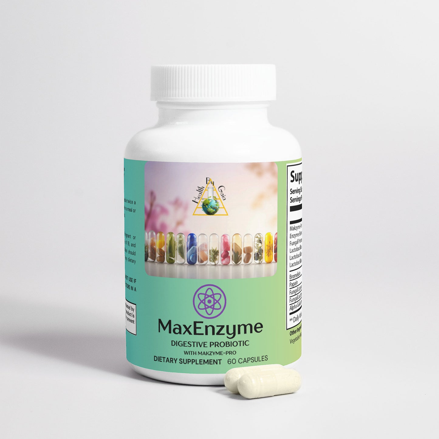 MaxEnzyme Digestive Probiotic Supplement