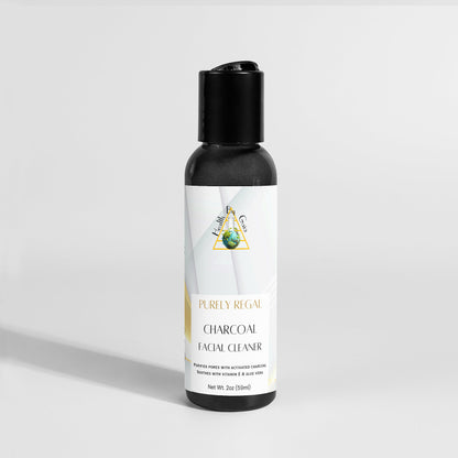 Purely Regal - Charcoal Facial Cleanser with Aloe Vera