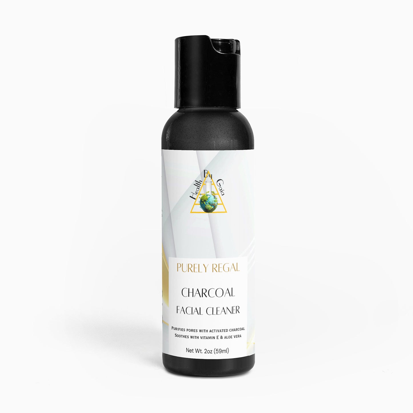 Purely Regal - Charcoal Facial Cleanser with Aloe Vera