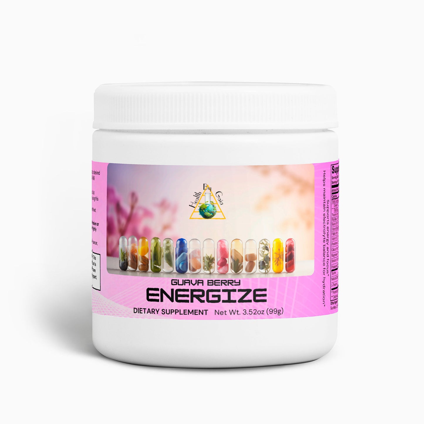 Energize: Guava Berry - Science Backed Energy Boosting Powder