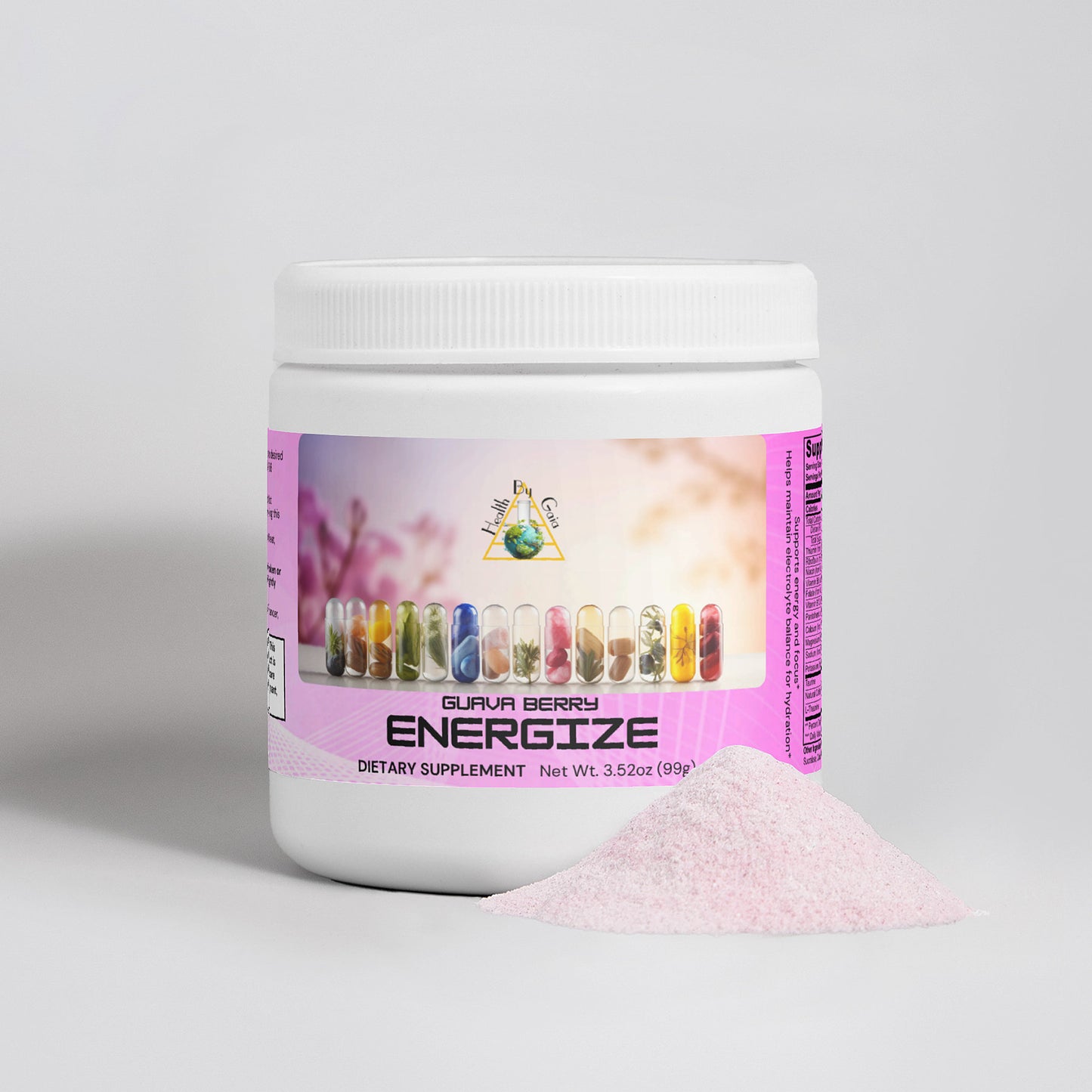 Energize: Guava Berry - Science Backed Energy Boosting Powder