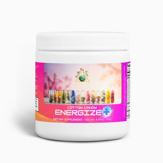 Energize Plus: Cotton Candy - Science Backed Energy Boosting Powder