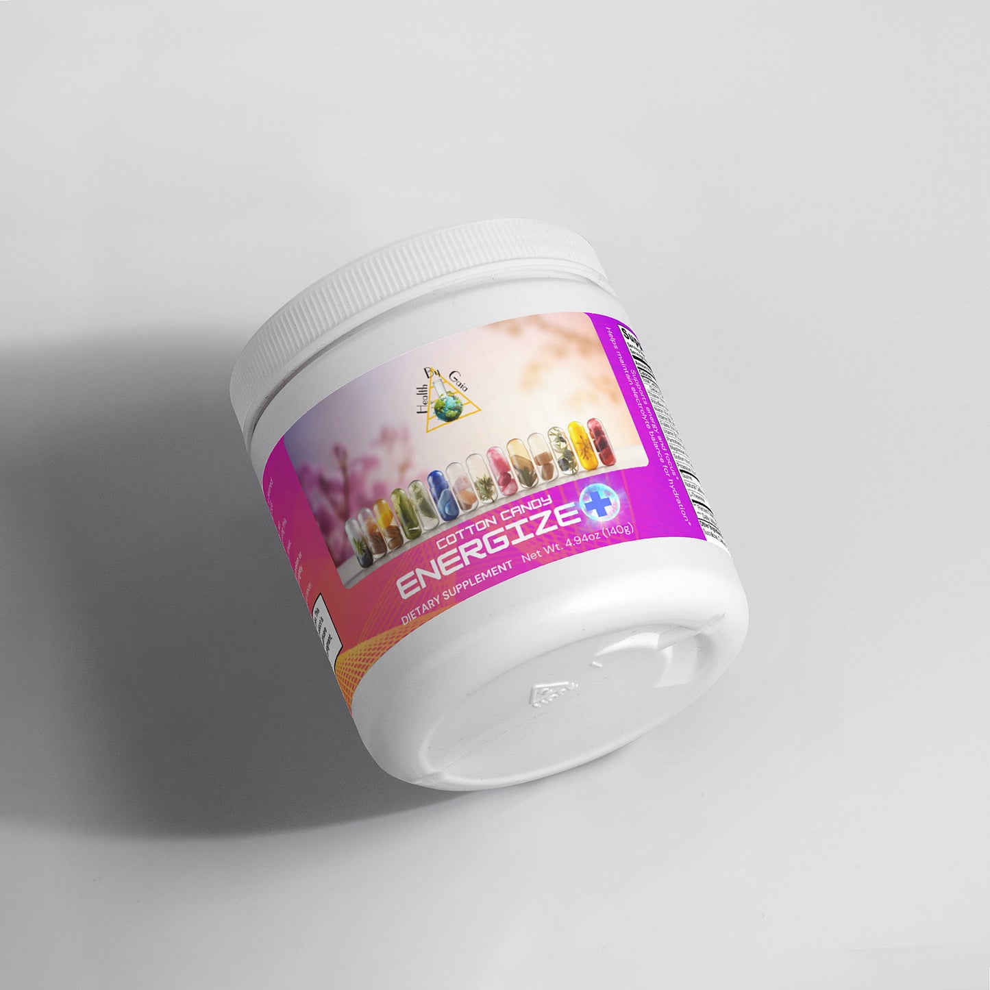 Energize Plus: Cotton Candy - Science Backed Energy Boosting Powder