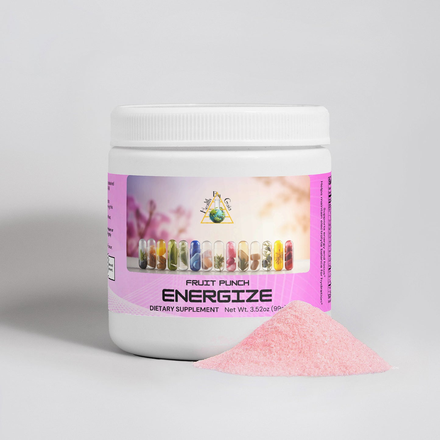 Energize: Fruit Punch - Energy Boosting Powder Mix