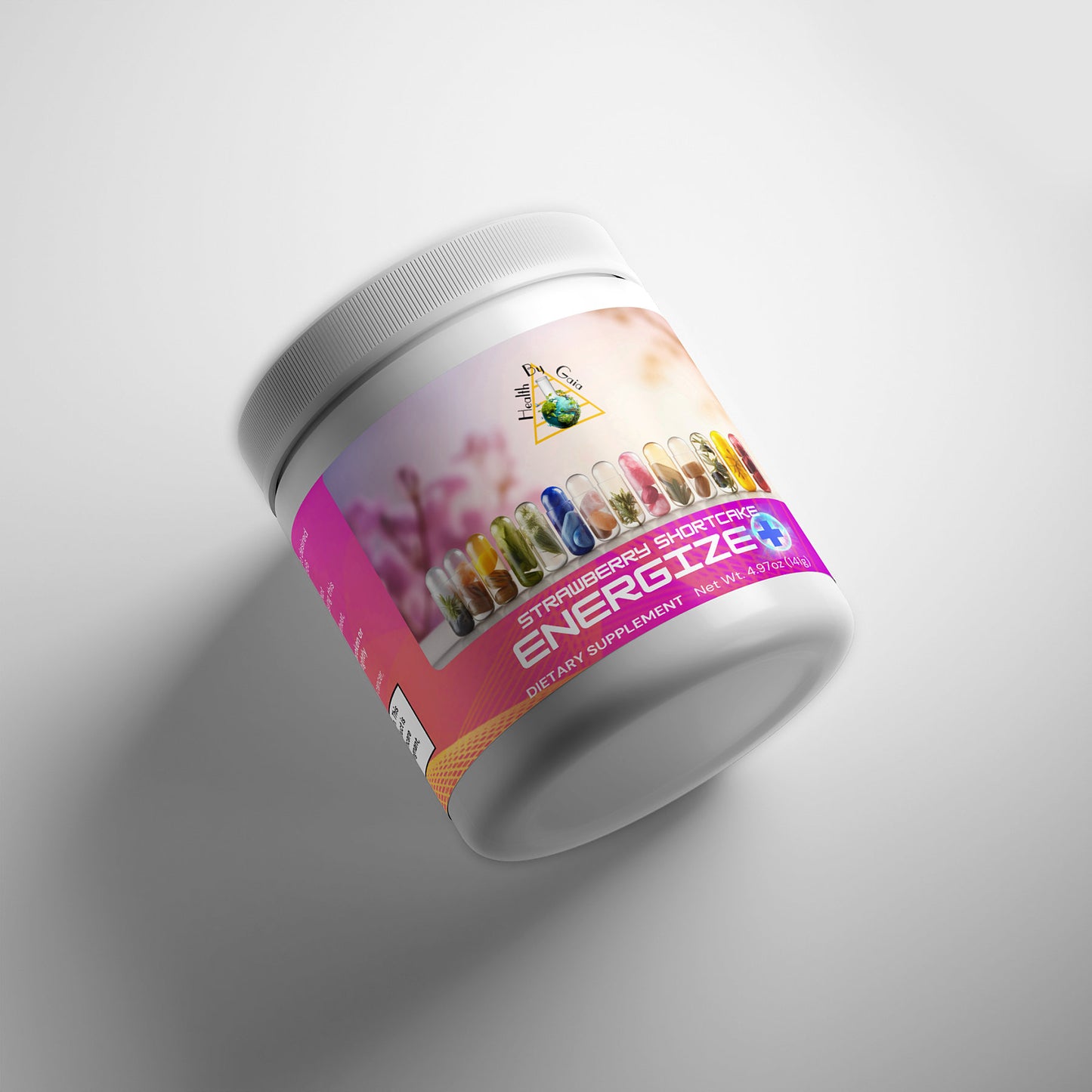 Energize Plus: Strawberry Shortcake - Science Backed Energy Boosting Powder