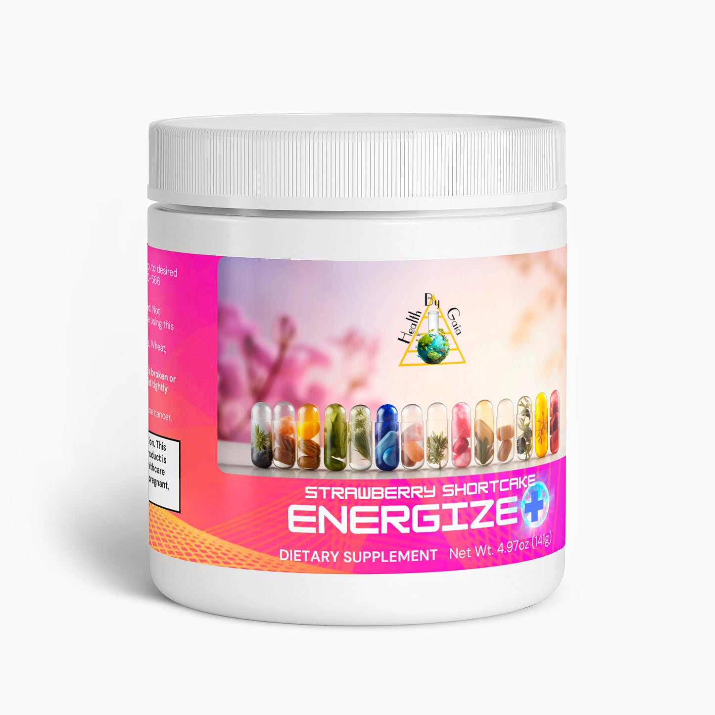 Energize Plus: Strawberry Shortcake - Science Backed Energy Boosting Powder