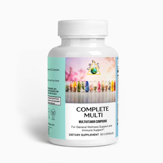 Complete Multi - Multivitamin Compound with Vitamin A, B, C, D, Chromium, Copper and More