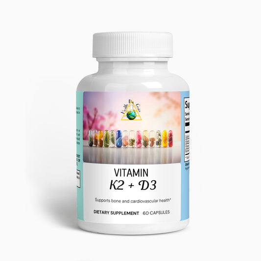 Vitamin K2 and D3 - Supports Bone and Heart Health