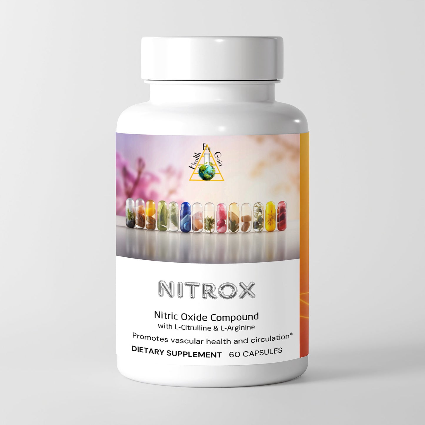 NitrOX - Nitric Oxide Compound with L-Arginine & L-Citrulline DL-Malate