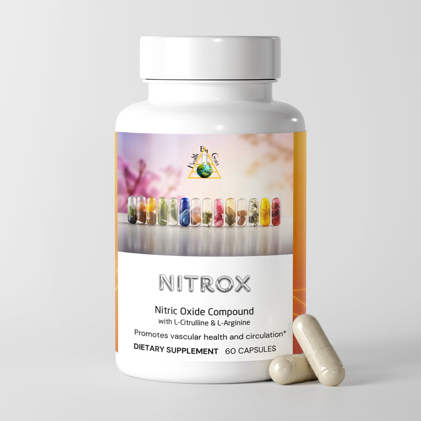 NitrOX - Nitric Oxide Compound with L-Arginine & L-Citrulline DL-Malate