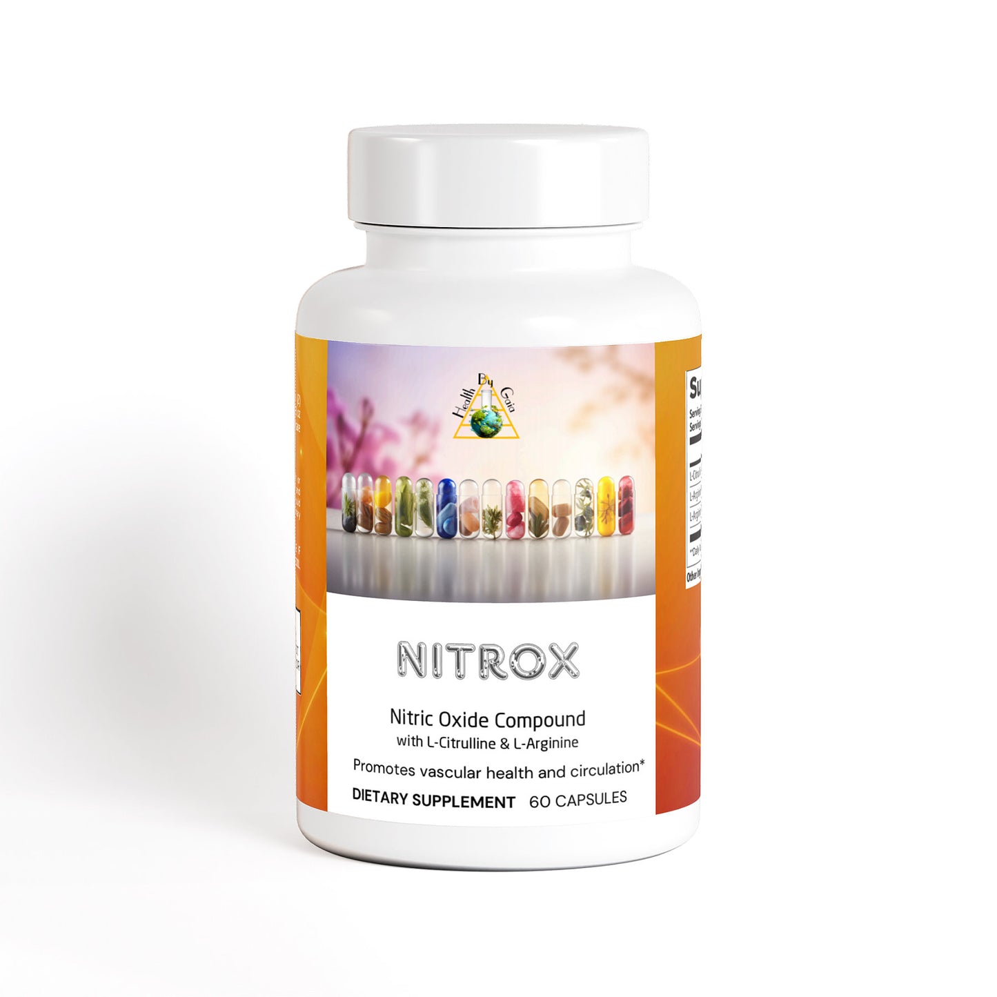 NitrOX - Nitric Oxide Compound with L-Arginine & L-Citrulline DL-Malate