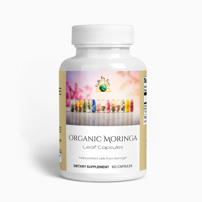 Organic Moringa Leaf Capsules