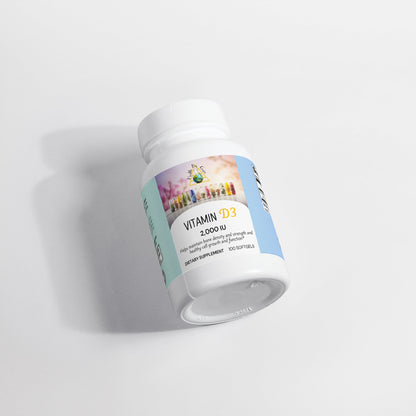 Vitamin D3 2,000IU Softgels