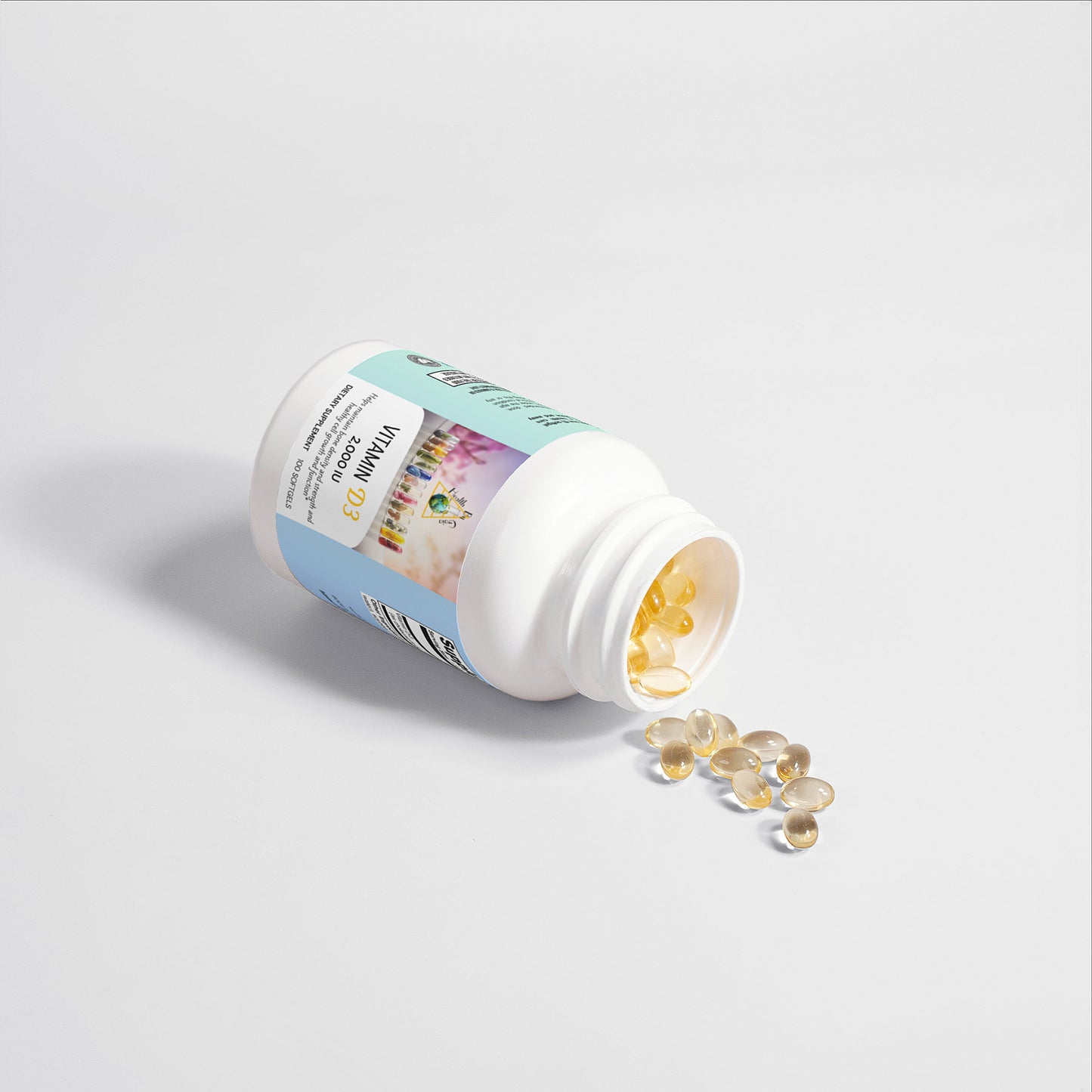 Vitamin D3 2,000IU Softgels