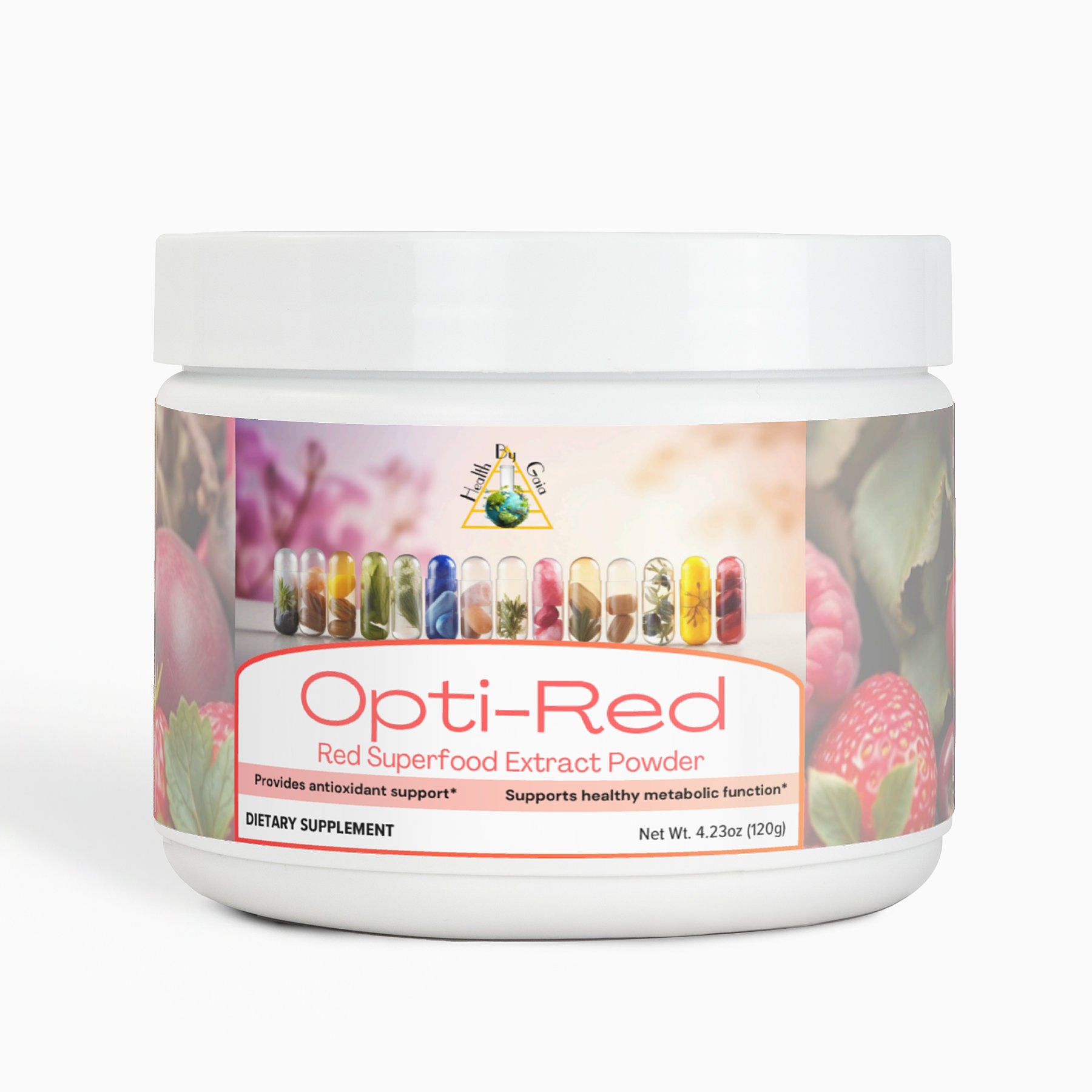 Opti-Red - Red Superfood Extract Powder with Prebiotics