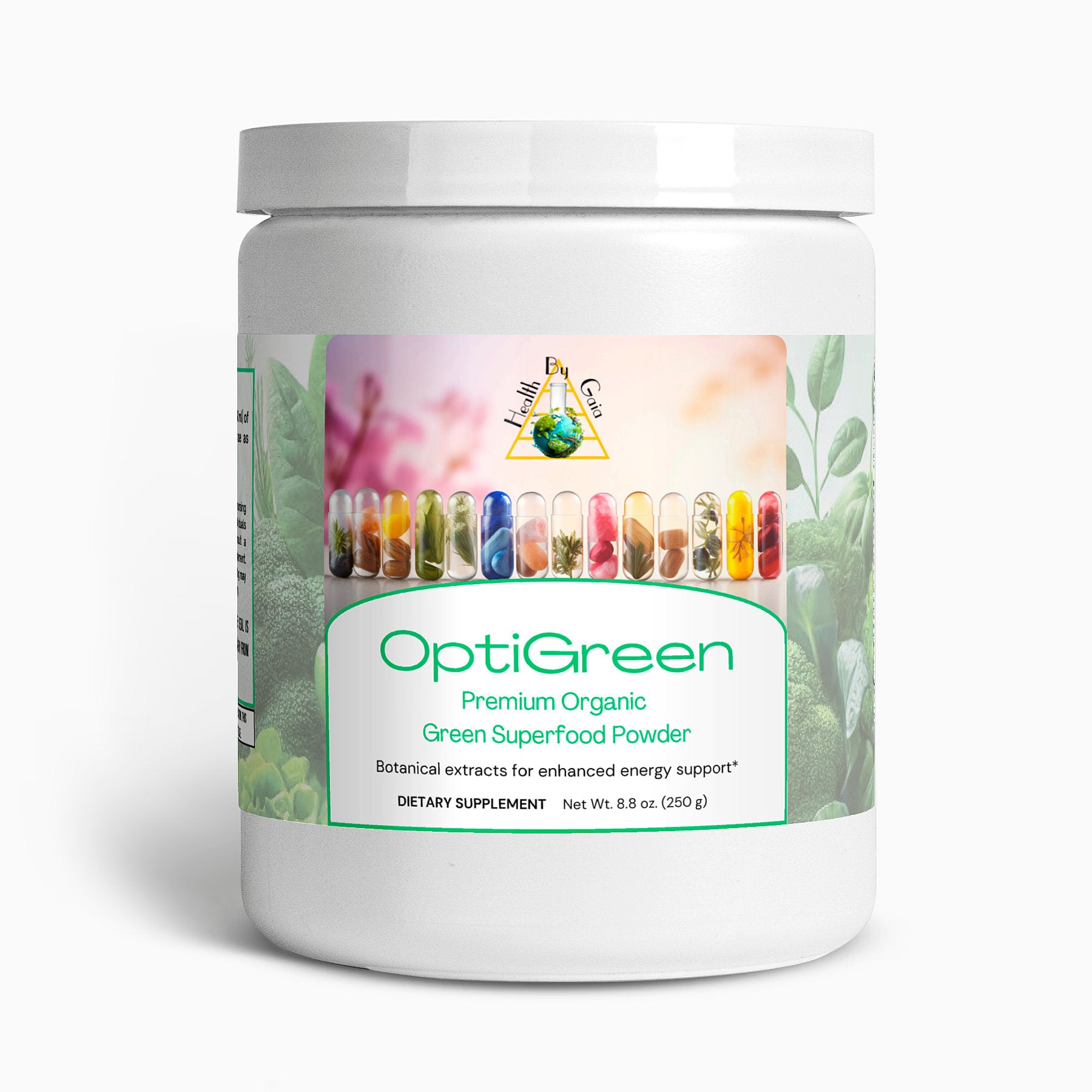 OptiGreen - Premium Organic Green Superfood Powder