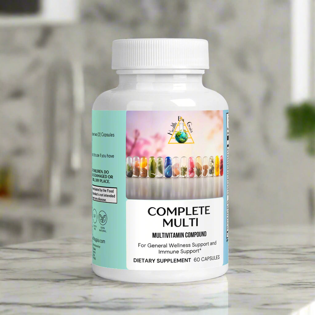 Complete Multi - Multivitamin Compound with Vitamin A, B, C, D, Chromium, Copper and More