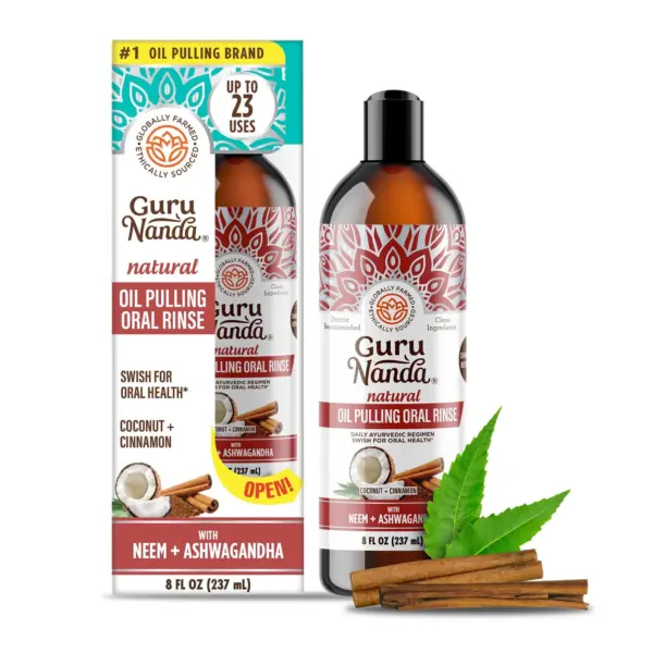 Guru Nanda Coconut & Cinnamon Pulling Oil